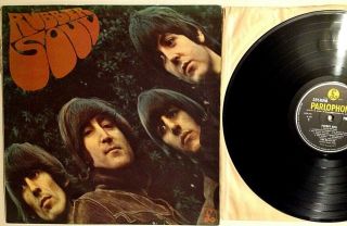 The Beatles Rubber Soul 12 " Vinyl Mono Album Uk Lp 1965? Uk Pressing - G
