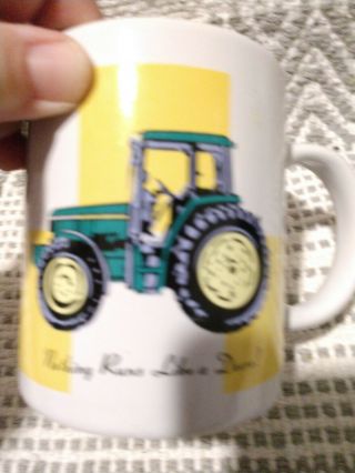 John Deere Coffee Mug Nothing Runs Like A Deere Gibson Farmer Christmas Gift