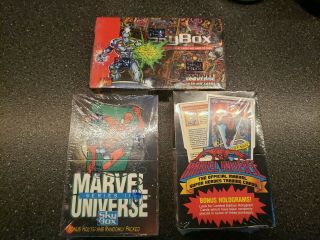 Skybox Marvel Universe 3 Boxes