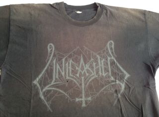 Unleashed Tour 1995 Metal Vintage Shirt Bolt Thrower Morbid Angel Bathory Death