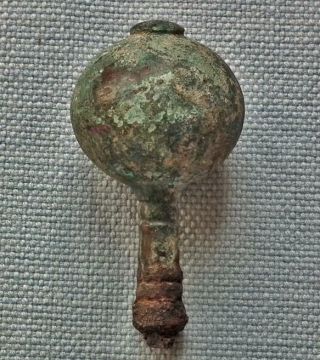 Ancient Bronze Mace Head North Western Asiatic 2nd - 1st Millennium B.  C.
