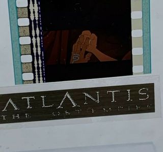 Disney Animation Film 5 - Cell Strip Atlantis: The Lost Empire Kida & Milo’s Hands