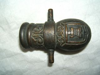 Bronze Signal Cannon European Spanish French ? Antique 15th 16th 17th 18th Cen