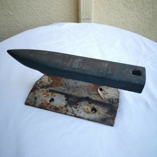 Vintage Railroad Track Made Blacksmith Anvil Weight 18 Lbs 13 " Long