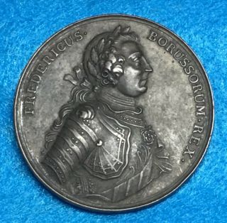 Table Medal Honoring Frederick I - 1757