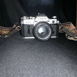 Vintage Canon Ae - 1 35mm Camera W/50mm Lens