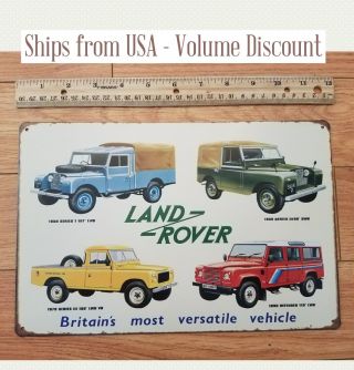 Land Rover Sign Metal Land Rover Sign Land Rover Art Land Rover Metal Sign Tin