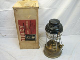 Vintage Brass Tilley 246 Camping Lantern Pressure Lamp