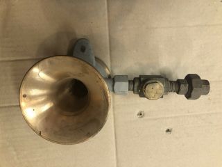 Cunningham Air Whistle 1a Boat Horn Train Vintage Brass