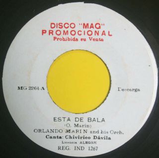 Orlando Marin " Esta De Bala " Killer Salsa Guaguanco Descarga 60s Peru 45