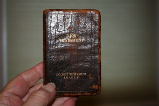 Antique Pocket Bible Testament 1913 Leather,  London Oxford Press