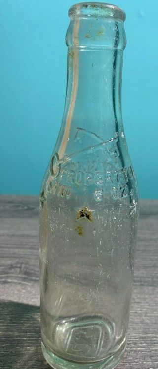 Clear Drewery Beer Bottle