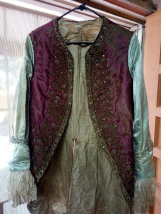 18th Century 1740s Authentic Colonial Coat Jacket From Virginia