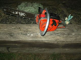 Vintage Homelite Xl Automatic Chainsaw - Runs And Cuts - Usa
