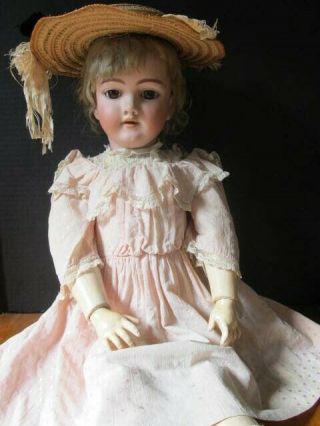 Antique 26 Inch Doll 119 - 13 Handwerck 5 Germany Complete Outfit