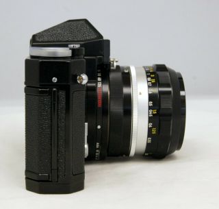 Vintage NIKKORMAT NIKON FT 4249901 35mm Film SLR Camera with 1:2.  8 f=24mm Lens 3