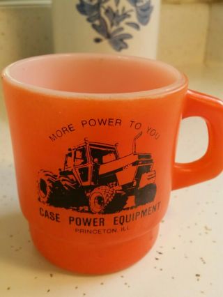 Case Ih Power Equipment Mug Princeton Illinois Anchor Hocking Not Fire King