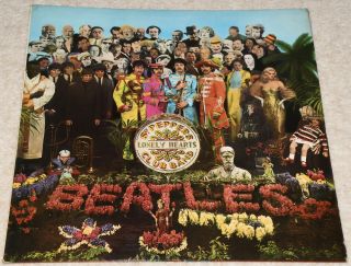 The Beatles Sgt Pepper… Rarer Orig Uk 1967 Stereo Ex,  Lp,  Plays Superbly,  Inner