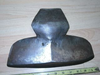 Vintage D.  R.  Barton Rochester,  Ny Broad Axe Head User Tool To Restore