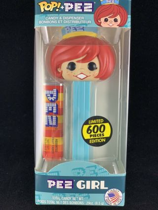 Funko Pop Pez Red Hair Girl - 600 Piece Limited Edition Pez Visitor Center Excl