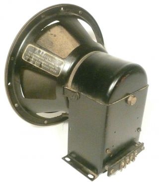 Vintage Sparton 301 Console: 8 & 3/4 " Field Coil Speaker - Needs Liner