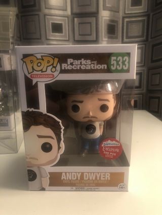 Funko Pop Andy Dwyer Parks And Recs Fugitive Toys Exclusive Le 500 Mouse Rat