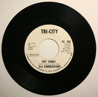 21st Generations Hey James/i Need Love Rare Northern Soul 1970 Dj Promo Hear