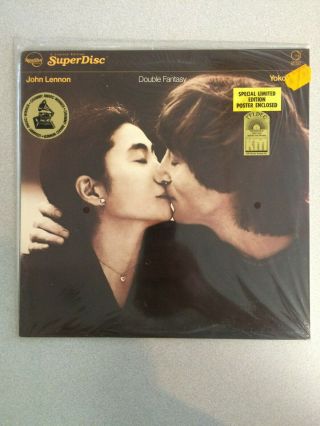 John Lennon Double Fantasy Lp Nautilus Superdisc Audiophile Vinyl