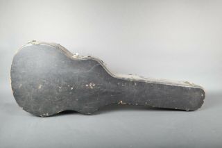 Vintage 1960s Gibson EB - 2 / EB - 2D Bass Guitar Case Geib Victoria Lifton Orange L 2