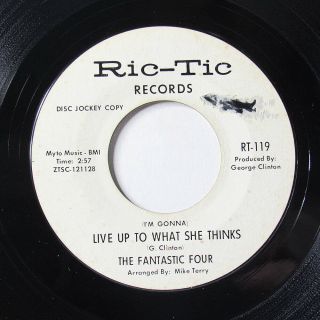 Fantastic Four - Live Up To What She Thinks On Ric - Tic Wlp Northern 45 - Vg,  Hear