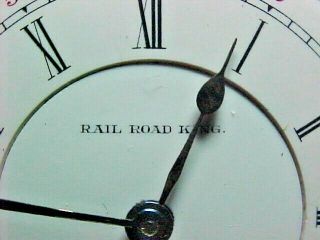 Scarce Illinois 18s 15j Rail Road King Signed Dial And Signed Gilt Leverset Move