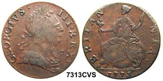 Authentic American Revolutionary War Coin 1773 Boston Tea Party 73013cvs - Atzaq