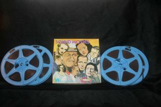 Vintage 8 Sound Bw Movie " Meeting At Midnight " Charlie Chan 1944) 4 Reels