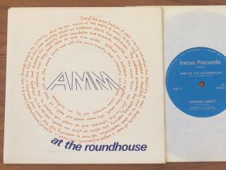 Amm At The Roundhouse Rare Avant Garde Jazz Ep 45 Incus 1 Gare Prevost Uk 7 "