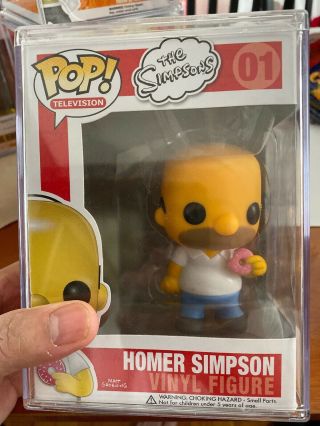Homer Simpson The Simpsons 01 Funko Pop Vinyl Vaulted Figure