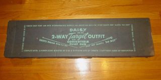 Vintage Daisy Bb Gun Model 25,  325,  Box Only,  With Special Shot Tube