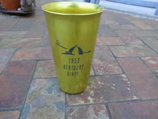 Vintage 1953 Kentucky Derby; Reynolds Aluminum; Jewelup Cup