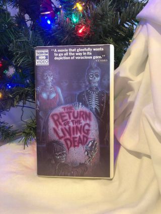 Vintage 1984 Return Of The Living Dead Horror Thorn Emi Hbo Vhs Walking Zombie