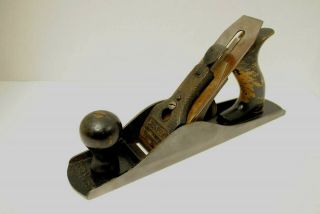 Vintage Stanley No.  5 - 1/4 Size Four Square Household Jr.  Jack Plane Sweetheart