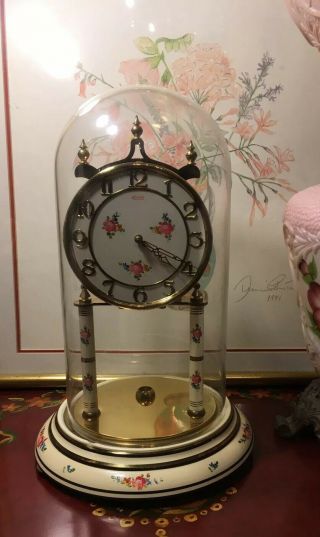 Vintage Kundo Anniversary Clock - - Hand Painted