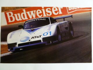 1988 Pontiac Fieros Imsa Camel Light Coupe Race Car Print,  Picture,  Poster Rare