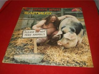 The Handsome Beasts: Beastiality 1981 Uk A1/b1 First Pressing Lp