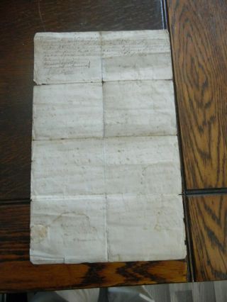 1784 COLONIAL PA Land Contract Document Deed POST REVOLUTIONARY WAR w/Watermark 2
