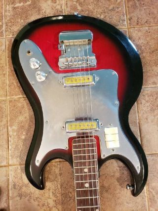 Rare Vintage Ce 1969 Apollo Electric Guitar