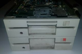 Dual Toshiba Fdd 5425 5425a0n Fd5015 360 Kb 5.  25 " Hh Floppy Disk Drive Vintage