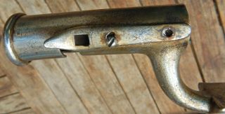Revolutionary War Era British " Brown Bess " Musket Dagger Circa 1750 By Osborne