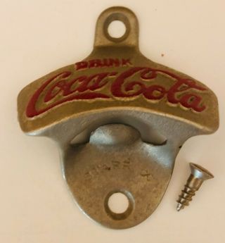 Vintage Starr X Coca Cola Bottle Opener Box/Screw 2