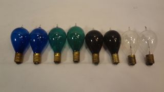Antique Light Bulbs C6 Miniature Edison Style Christmas Lights 14v X8 Series L 5