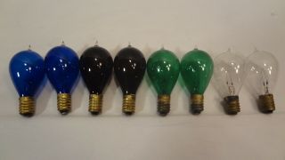 Antique Light Bulbs C6 Miniature Edison Style Christmas Lights 14v X8 Series L 3