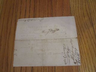 7 Revolutionary War Pay Order 1781 Connecticut Army / Capt Henry Daggett 2